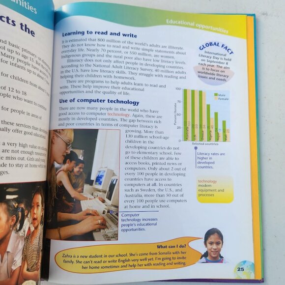 Improving the Quality of Life Global Citizenship Hardcover Book by Susan Watson - Picture 4 of 11